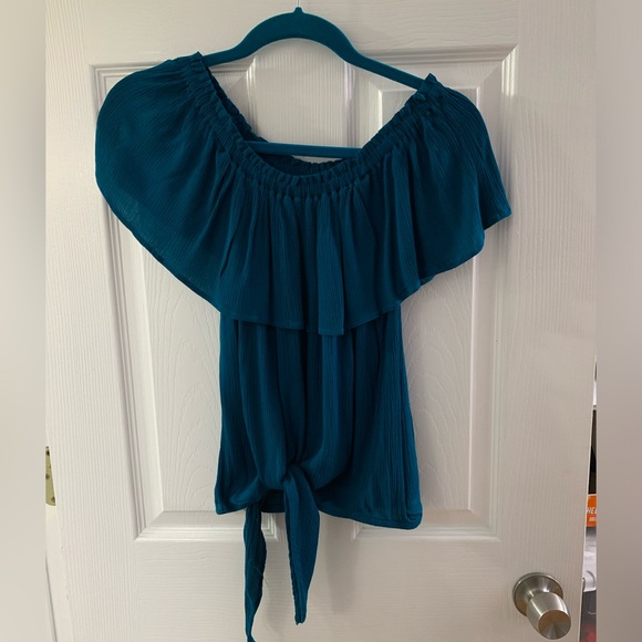 Express Tops - Express Off the Shoulder Top